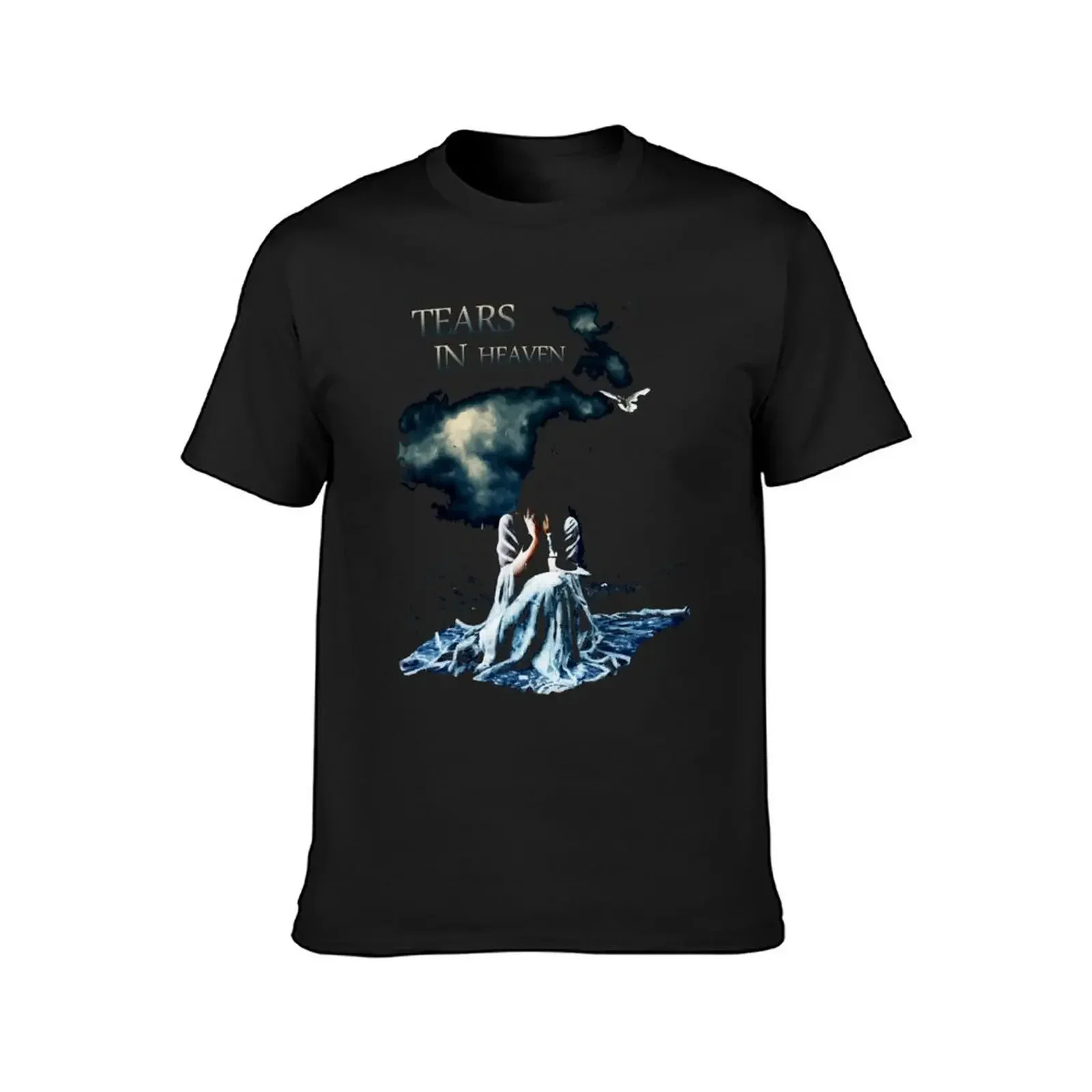 Tears in Sky T-Shirt plus size tops customs design your own cute clothes men graphic t shirts