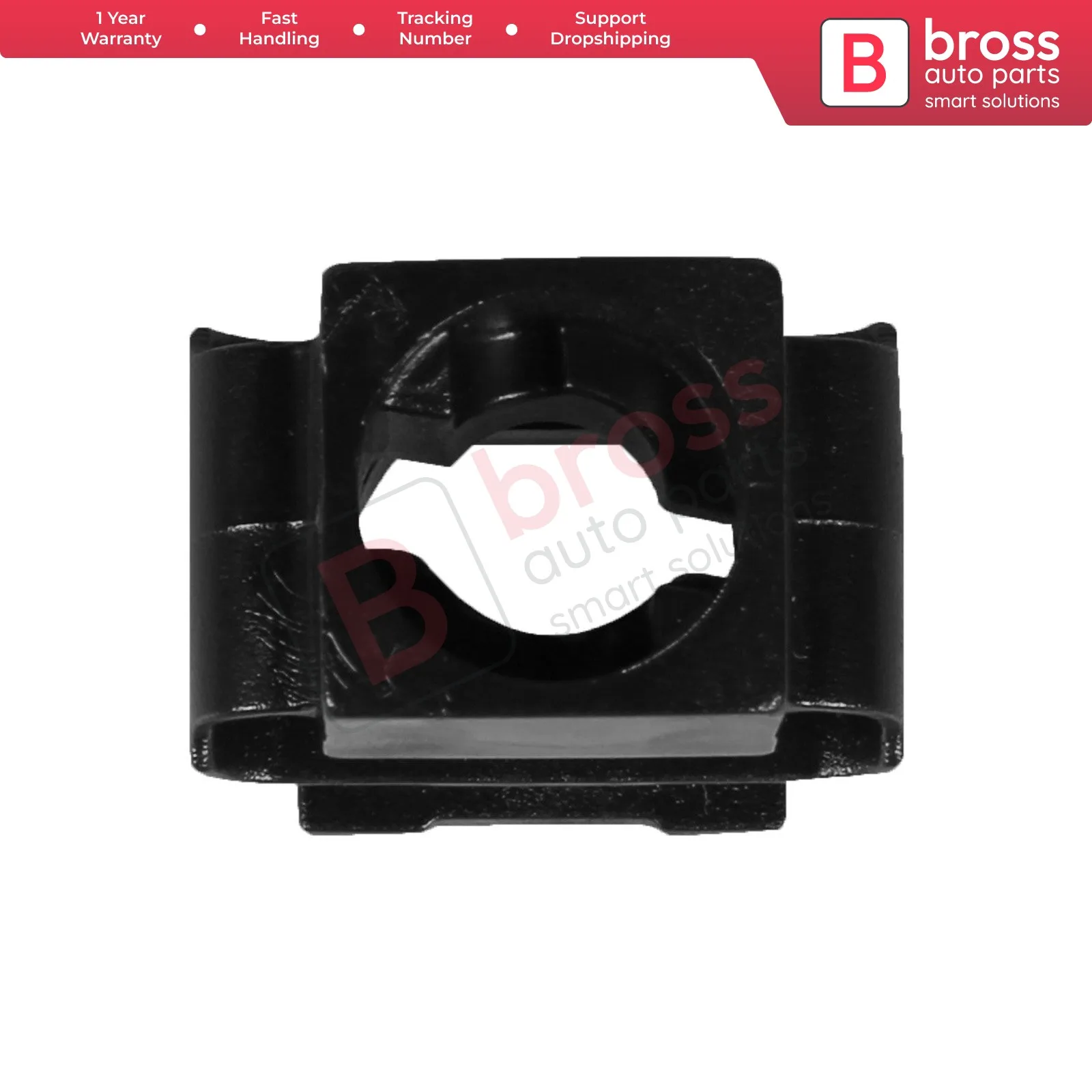 Bross Auto Parts BCF2640 10 Pieces Belly Pan Holder for Audi: 4A0805163 Audi A4 B5, Audi A4 B6 Audi A6, Volkswagen Passat B5