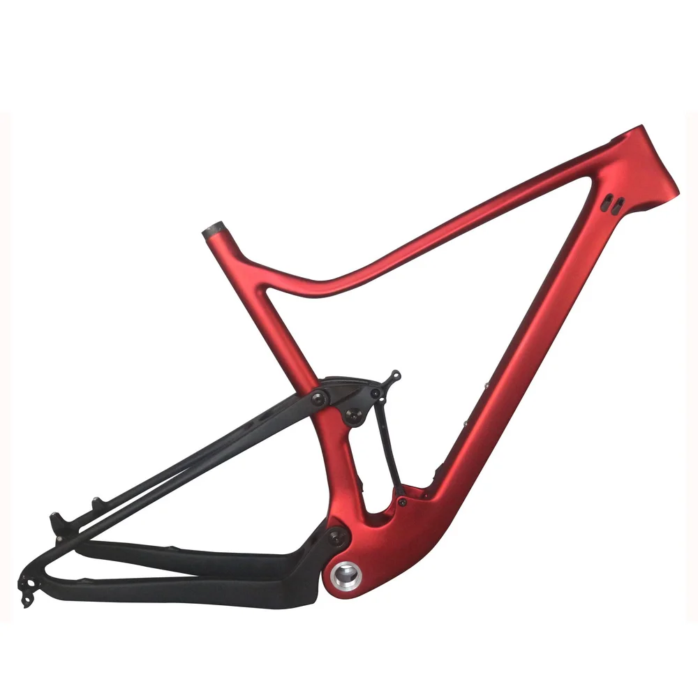 Mountain BSA Carbon Frame, MTB Frames,Suspesnion frames ,  Boost Thru Axle, 29erframe , FM027, XC frame ,