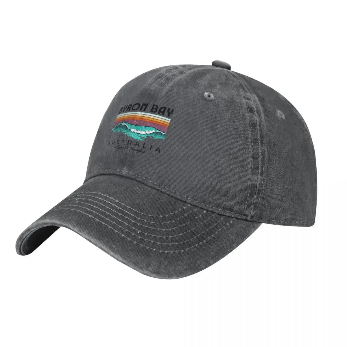 Byron Bay Australia A Surfer's Paradise Baseball Cap Mountaineering cute Big Size Hat Women Beach Fashion Men's