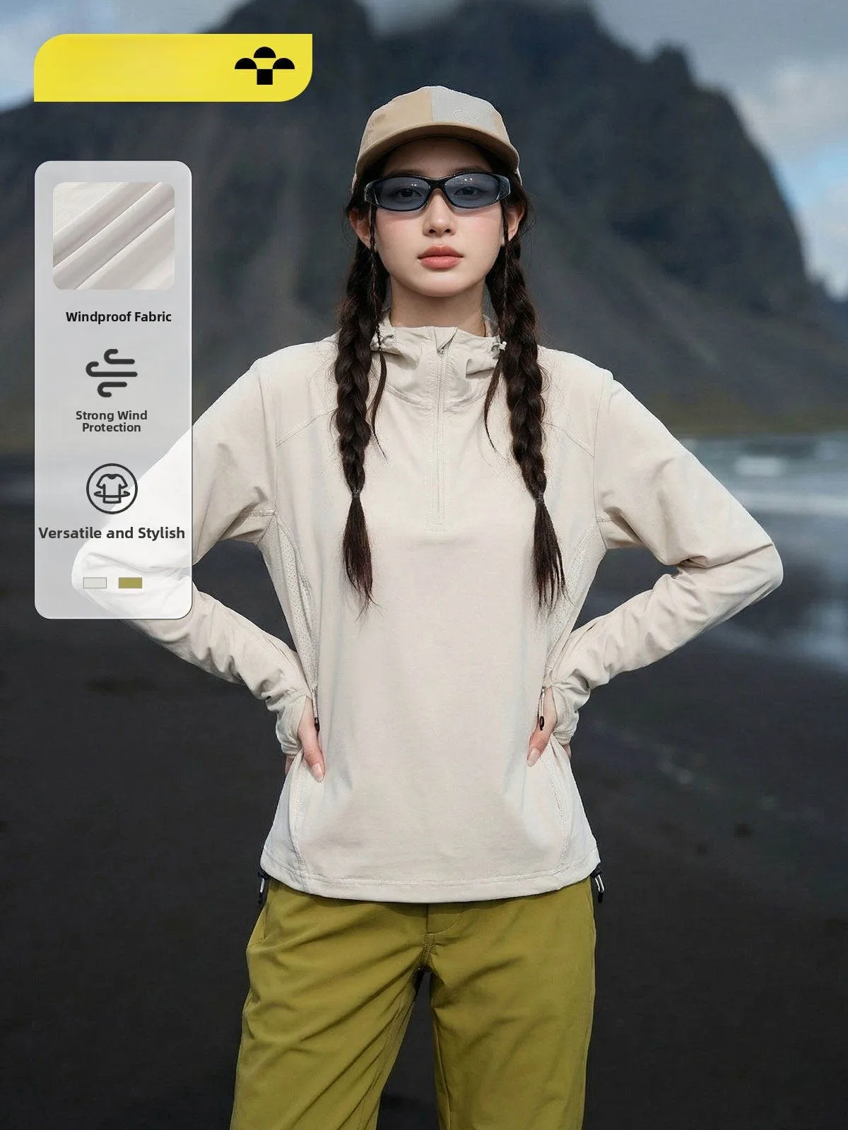 

Женский комплект спортивной одежды для активного отдыха ZEENI: быстросохнущая футболка с длинным рукавом и повседневные брюки, влагоотводящий костюм для фитнеса и походов