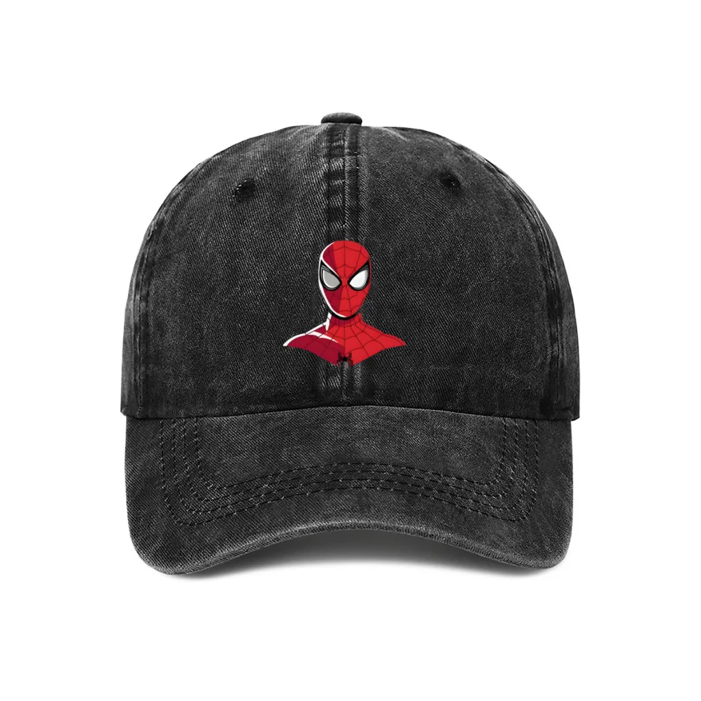 Marvel Spider Man modne czapki baseballowe kobiety mężczyźni czapka typu snapback kobiece męskie daszki kapelusz przeciwsłoneczny unisex regulowane czapki typu Trucker