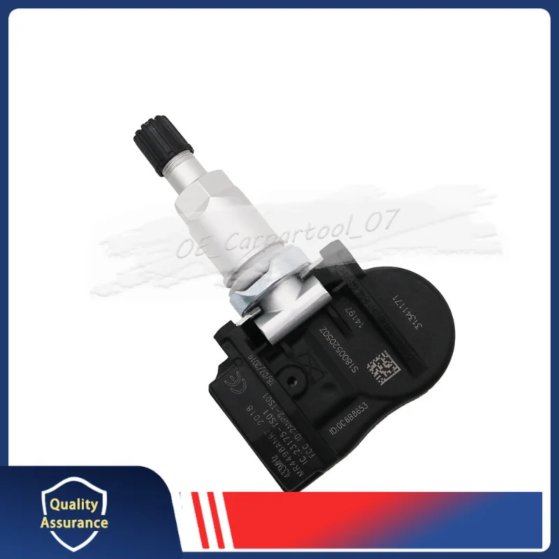 Sensor do sistema do monitor de pressão dos pneus para automóveis, TPMS, 31341171, 2014, 2015, 2016, Volvo XC60, V60, S60, II, V40, V70, 4 unidades