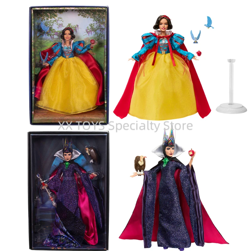 

Disney Collector Evil Queen Snow White Collectible Fashion Doll Joints Movable Movie Characters for Kids and Collectors Gifts