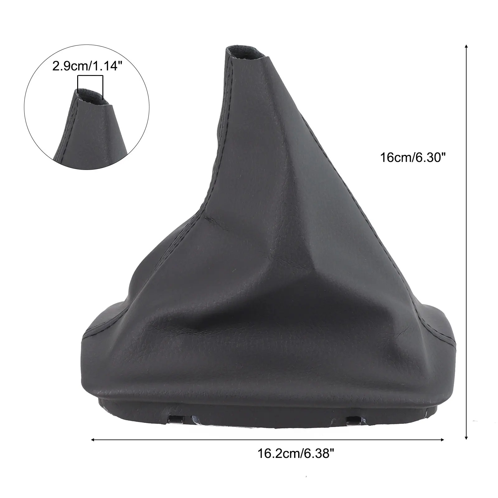 PU Leather Shift Knob Boot Cover for Mercedes-For C-Class W204 (2008-2013) Automatic Transmission Center Console