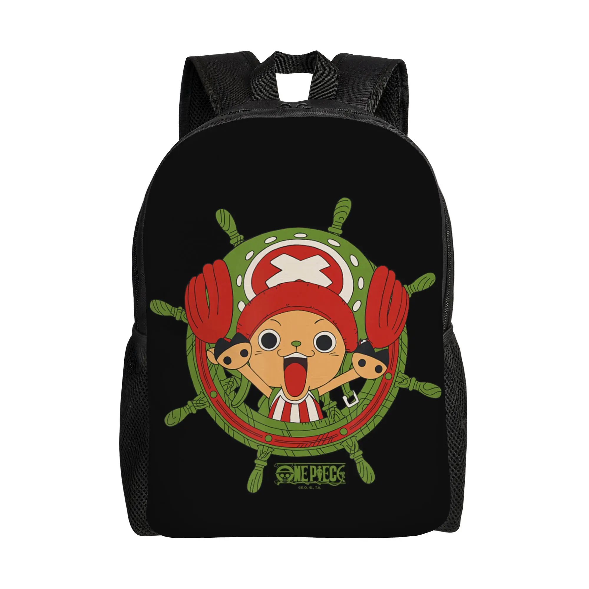 

fashion backpacks Tony Tony Chopper Happy Holidays Portrait Daypack ita bag mochila Solid Campus Retro Washable Rucksack