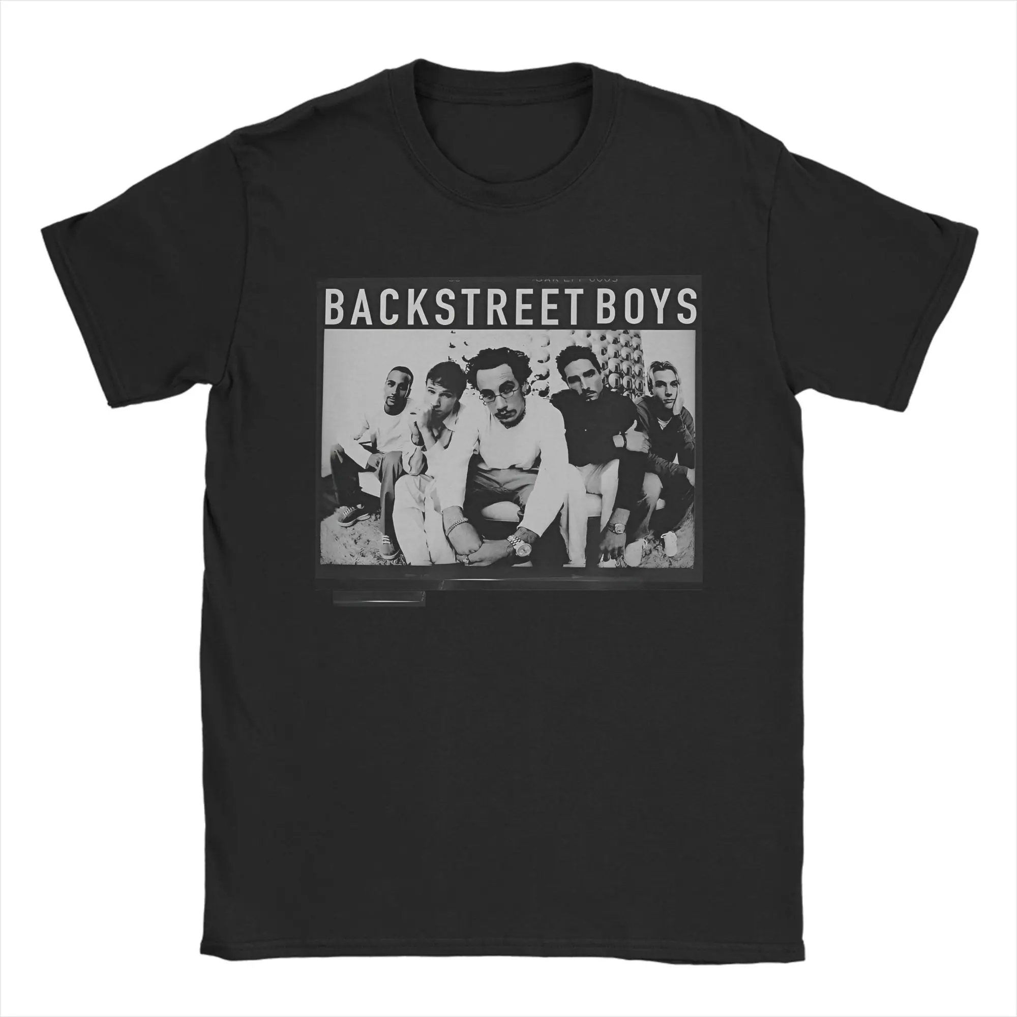 

Backstreet Boys Film Photo T-Shirt Summer Vintage T Shirts 100 Cotton Hippie Tee Shirt For Men Short Sleeve Loose Tees