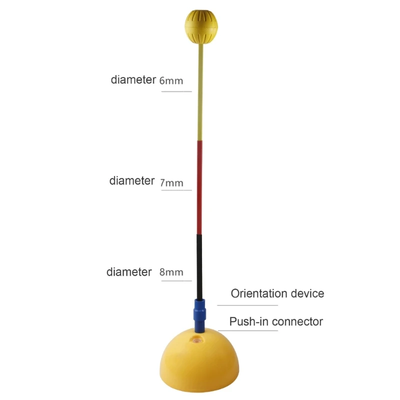 Y1UB Professional Tennis Swing Trainer, Tennis Trainer Aid Practice Tool for Beginners Improve Skills of topspin & Downspins