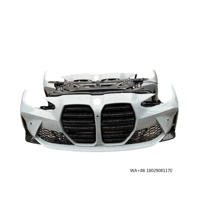 

Для M3 G80 M4 G82 G83 фары в сборе с носовым вырезом, полный комплект переднего лицевого кузова, передний бампер в сборе, решетки б/у