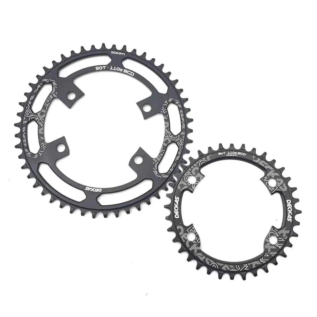 Deckas 4-claw 110BCD Chainring Bike Narrow Wide chain wheel for shimano R7000 R8000 R9100 R9000 4700 5800 6800 R2000 R3000 RX810