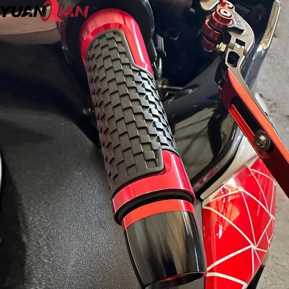 لسوزوكي V-STROM DE 800 650 DL650 1050 DL1050 250 DL250 دراجة نارية المقود القبضات بار ينتهي غطاء 22 مللي متر مقبض موازنة التوصيل