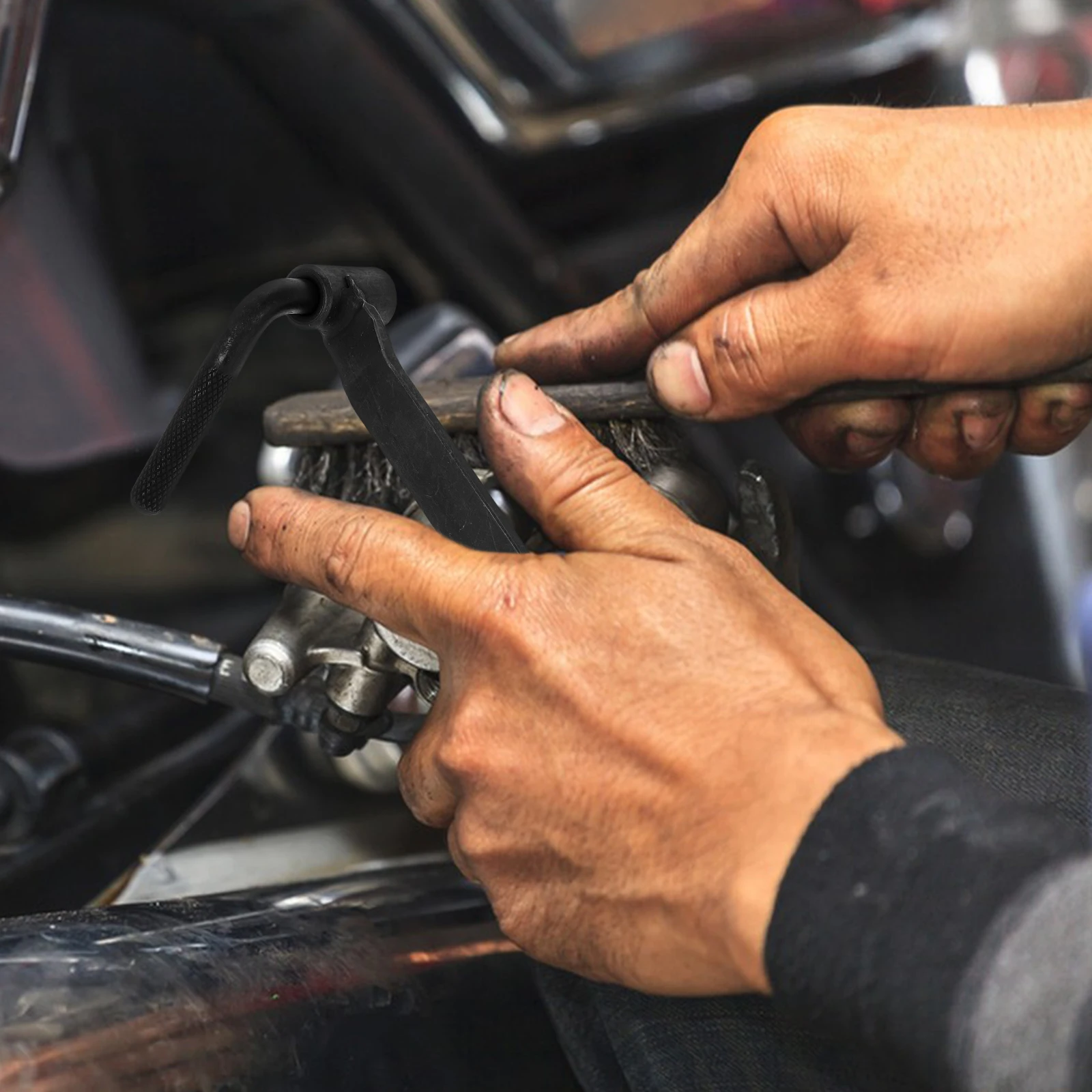 

Motorcycle Adjustment Spanner Tool Engine Tuning Repair Wrench Valve Screw Precision Gap Adjustment Wrench For Motorcycles