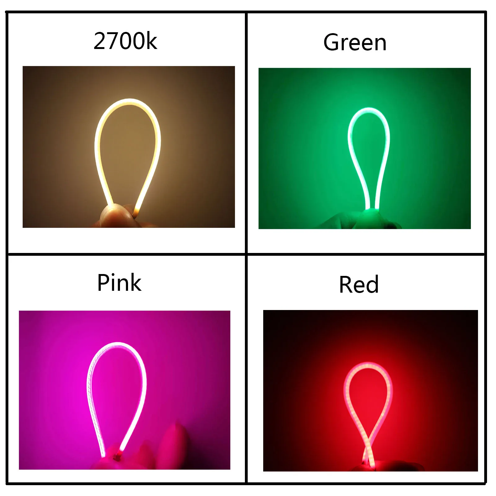 DC3V 95mm Retro żarówka edisona LED miękkie Filament 2200K/2700K/zielony/niebieski/czerwony/różowy części lampy żarówka akcesoria diody