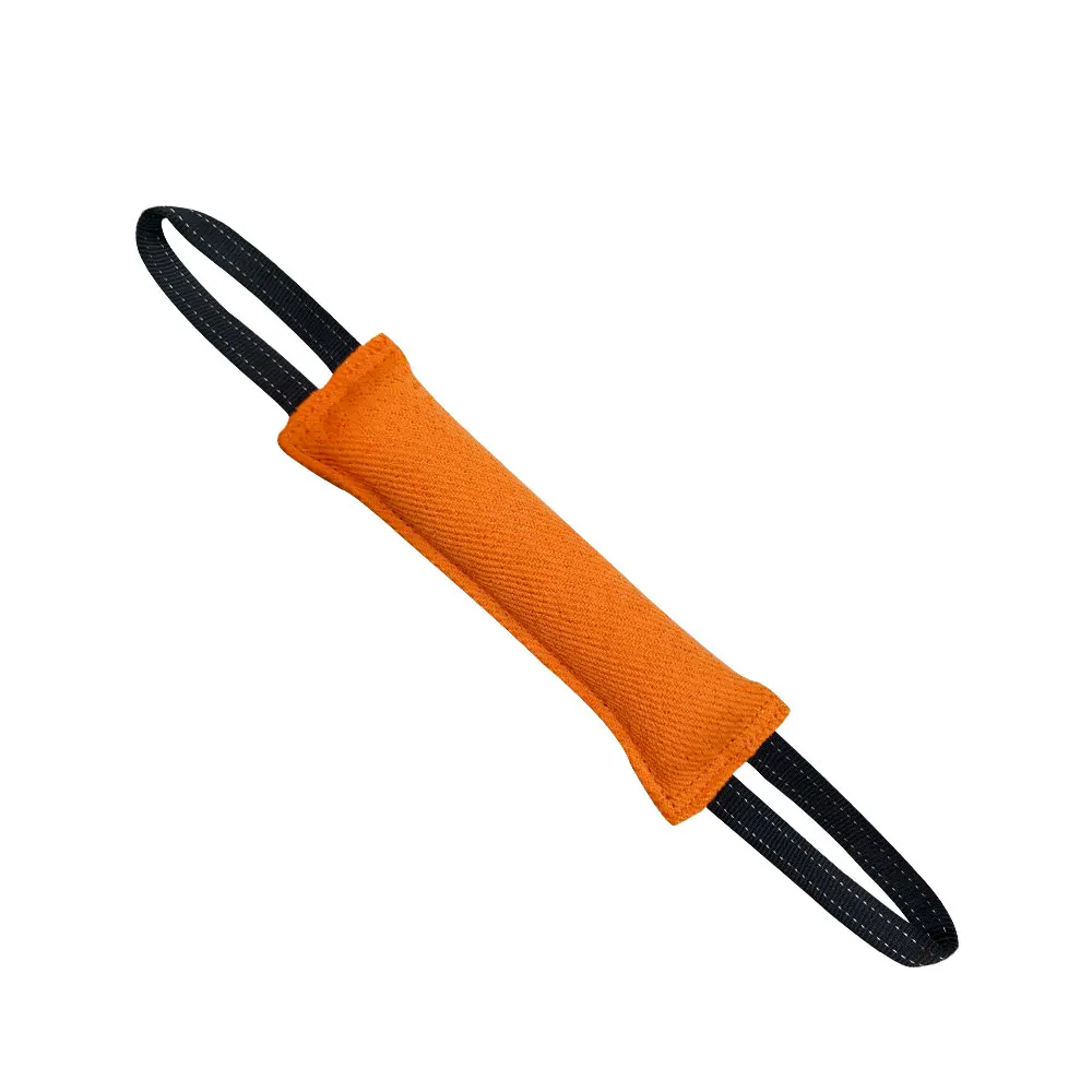 Jute Bite Pillow Tug Toy 4