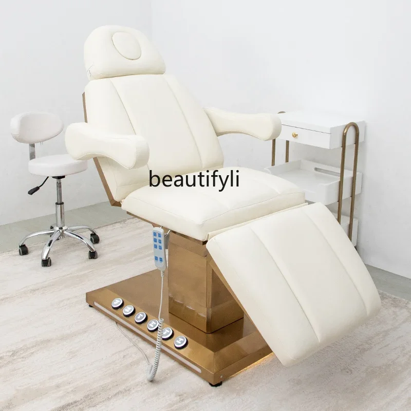 

Electric beauty bed for beauty salons, massage, physiotherapy bed SPA plastic surgery bed lying flat