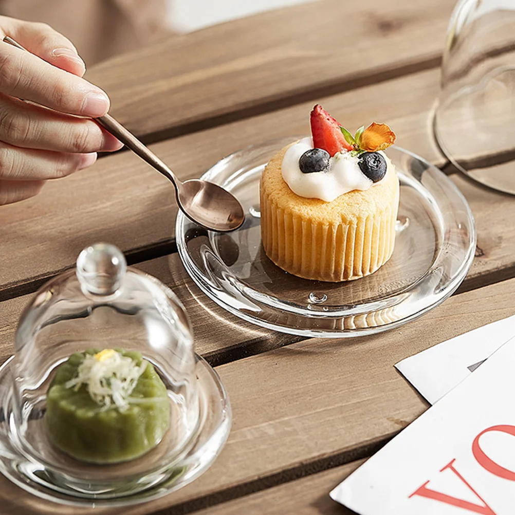 Snack capa cheezeits cupcake prato sobremesa bandeja de exibição com tampa vidro prato chá da tarde bebê