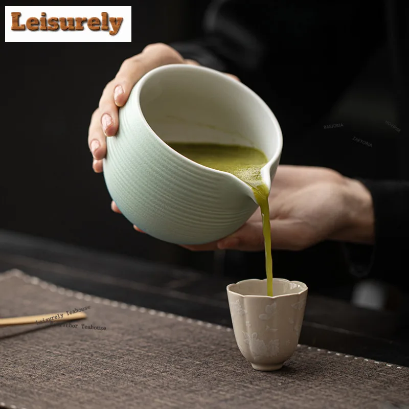 Gradual Change Tea Set Complete Set Japanese Matcha Set Kit Tea Maker Tea Holder Bamboo Tranditional Tea Sets Kitchen Gadgets
