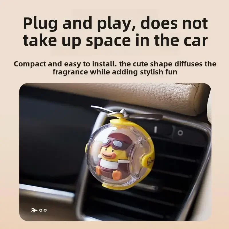 ICARER アニメ漫画フライングボールカーエアフレッシュナー自動アロマディフューザーファミリーキャロマセラピーフレグランス空気清浄機