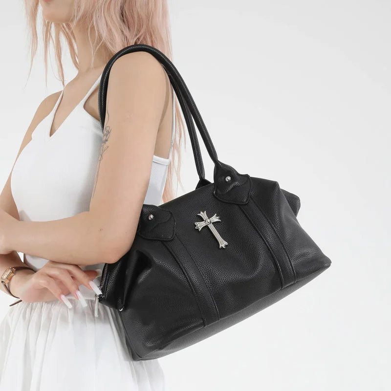 

Elegant Leather Shoulder Bag For Women Crossbody Messenger Handbag By Famous Designer Luxury Brand Ladies Popular