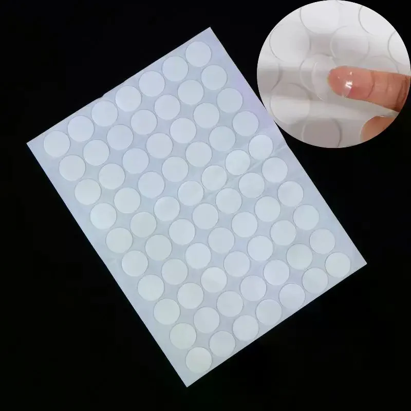 25MM 3D Crystal Clear Epoxy Resin Dots 70Pcs Round Self Adhesive Patches for DIY Keychain Making Handmade Craft Supplies