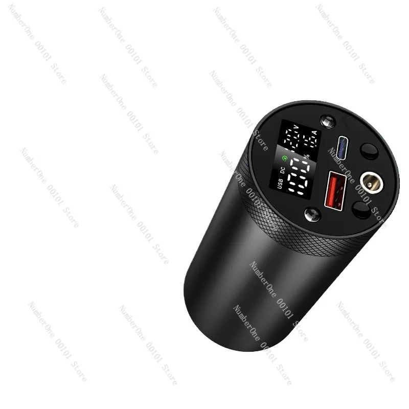 

49650 adjustable voltage power bank two-way fast charging PD removable aluminum alloy shell 46800 power bank super charging