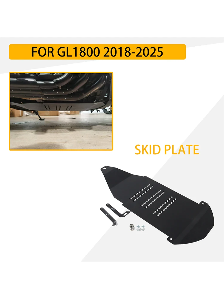 

Для Honda GoldWing GL 1800 GL1800 Gold wing 2018-2025 Защитная пластина двигателя Защитная крышка поддона Защитная крышка поддона