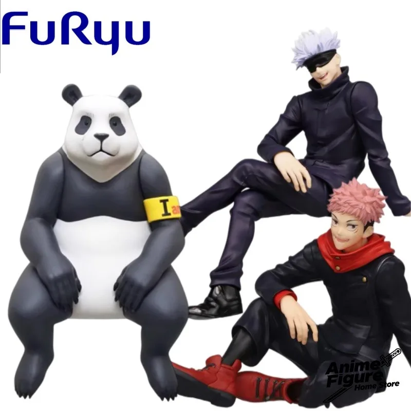 

100%Original in Stock Furyu Jujutsu Kaisen Gojo Satoru Itadori Yuji Panda Anime Character Toy Model Desktop Ornaments Collection