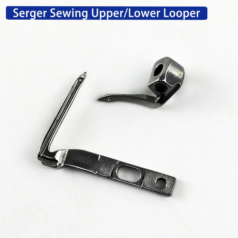 Accesorios de Costura # X75209-001 / # X75208-001 Looper Superior/Inferior para Máquinas de Coser Brother 900D, 920D, 934D, Viking 560, 800, 900