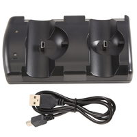 Vertical Charger Station Dual Charger Stand Dock Accessories for PS3/PS3