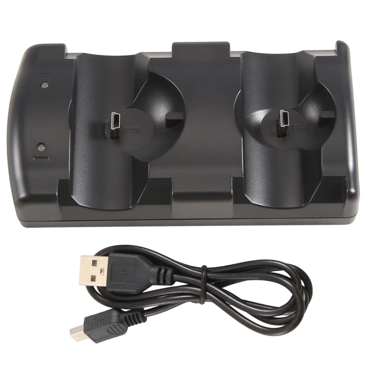 Vertical Charger Station Dual Charger Stand Dock Accessories for PS3/PS3