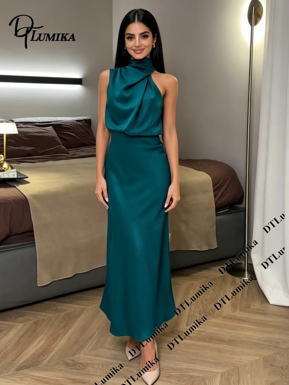 dtlumika-satin-halter-midi-party-dress-minimalist-luxury-bespoke-evening-dresses-sheath-long-cocktail-gown-sleeveless-maxi-gown