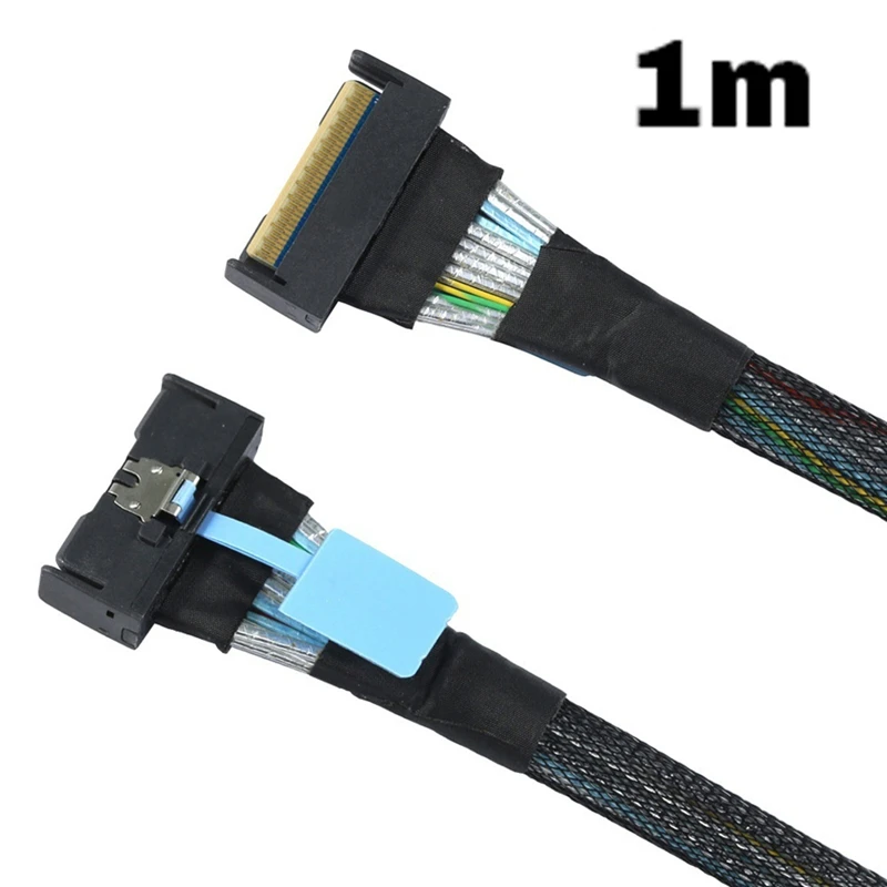 Slimline SAS MCIO SFF-8654 8I 5.0 PCIE 74Pin To MCIO 865 Server Data High Speed Adapter Cable PCIE5.0 PC Accessories