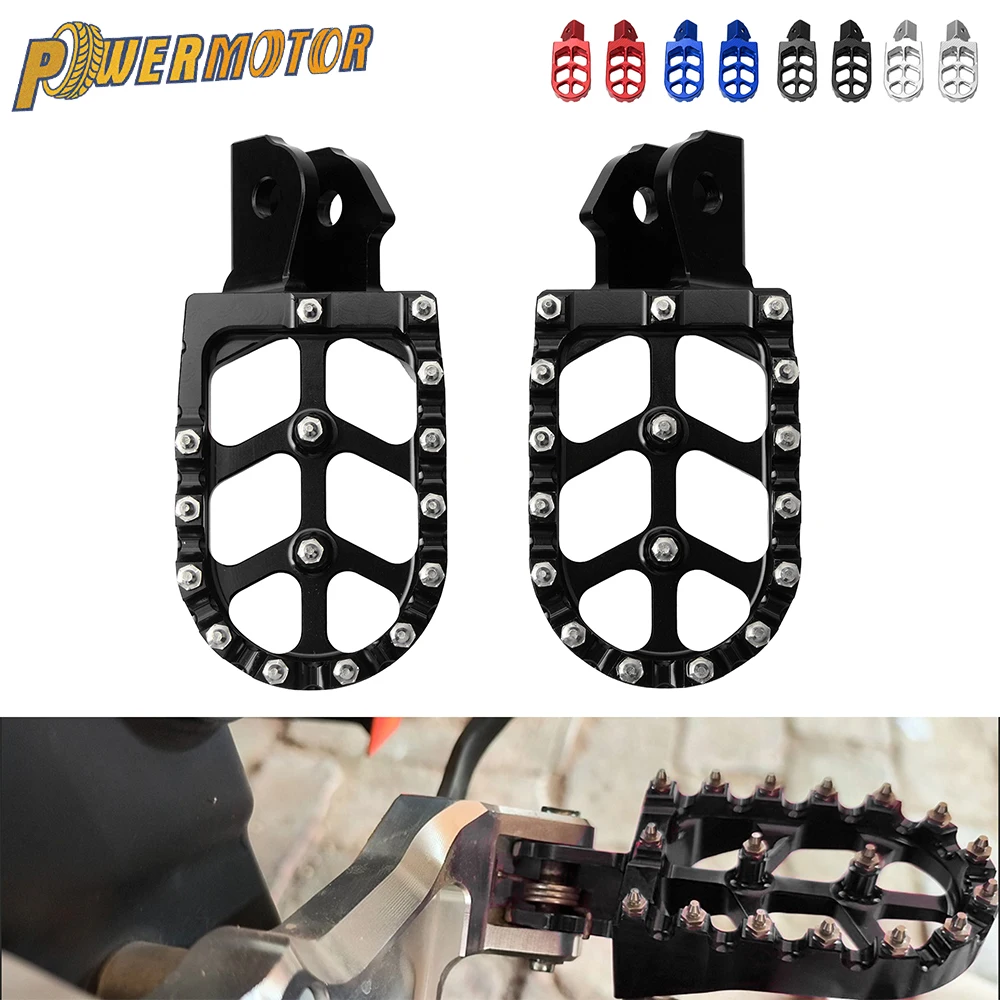 Motorcycle Footrest Pedal For HONDA CRF XR 50 70 110 M2R SDG DHZ SSR KAYO Pit Bike Colorful Footrest Motor Modification