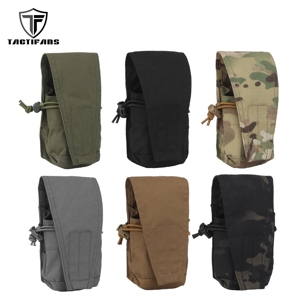 Tactical Molle GP Utility Pouch 556 Magazine Holder Adjustable Shock Cord Loop Fasten Flap Cover MOLLE System Hunting Bag Nylon