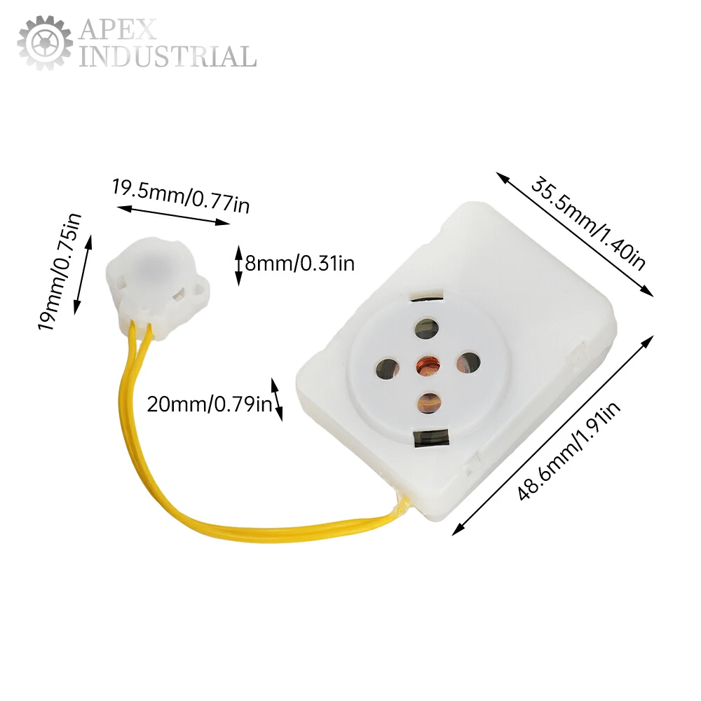 Recordable Sound Module Plush Toy Music Box Voice Recorder High-fidelity Voice Message Recording 40s/5 minutes Sound Recording