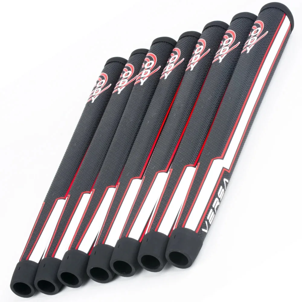 New Golf Club Grip Versa Replacement Midsize Golf Putter Grips Rubber 58R Golf Putter Grips Black/Red Agarre de golf