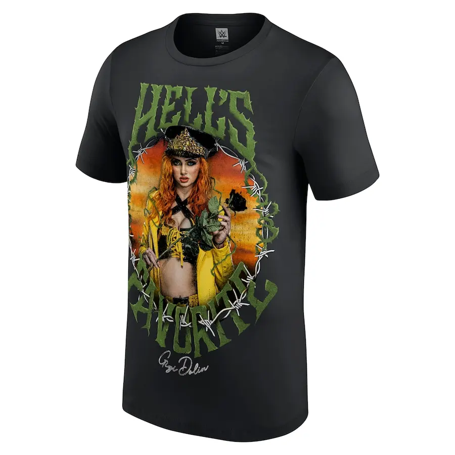 Men's Black Gigi Dolin Hell's Favorite T-Shirt