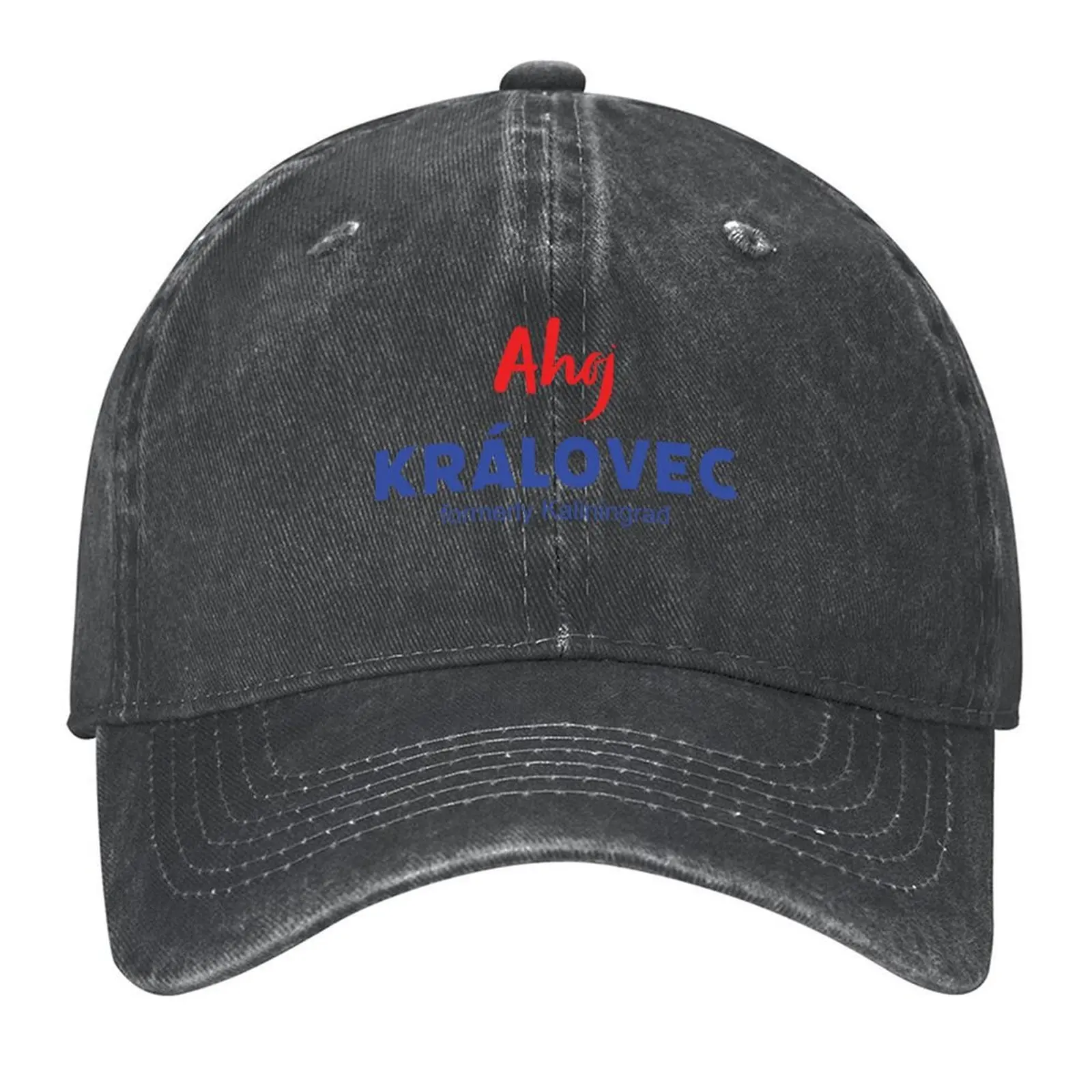 

Ahoj Královec - formerly Kaliningrad Funny Czech Královeck kraj Baseball Cap Luxury Cap sun hat Mens Hats Women's
