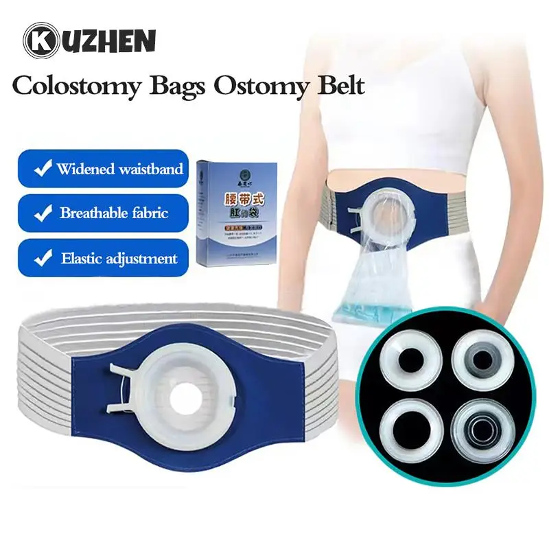 Colostomy Bag Fixation Drainable Urostomy Bag Adjustable Ostomy Reinforcement Belt After Colostomy Ileostomy Pouch With Bag