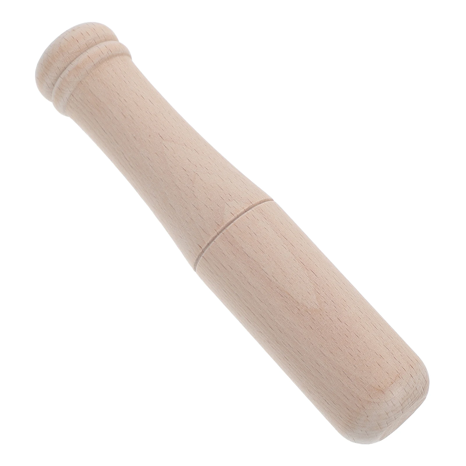 Martello in legno di faggio Durevole legno duro Design rotondo Strumenti per intaglio Martelli in legno Installazione ideale Stampaggio Legno grezzo sorprendente