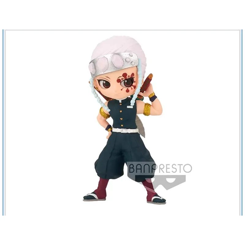 

Demon Slayer Kimetsu No Yaiba Figure Qposket Uzuru Tengen Q Version Doll Animation Peripheral Doll Model Ornament Gift in Stock