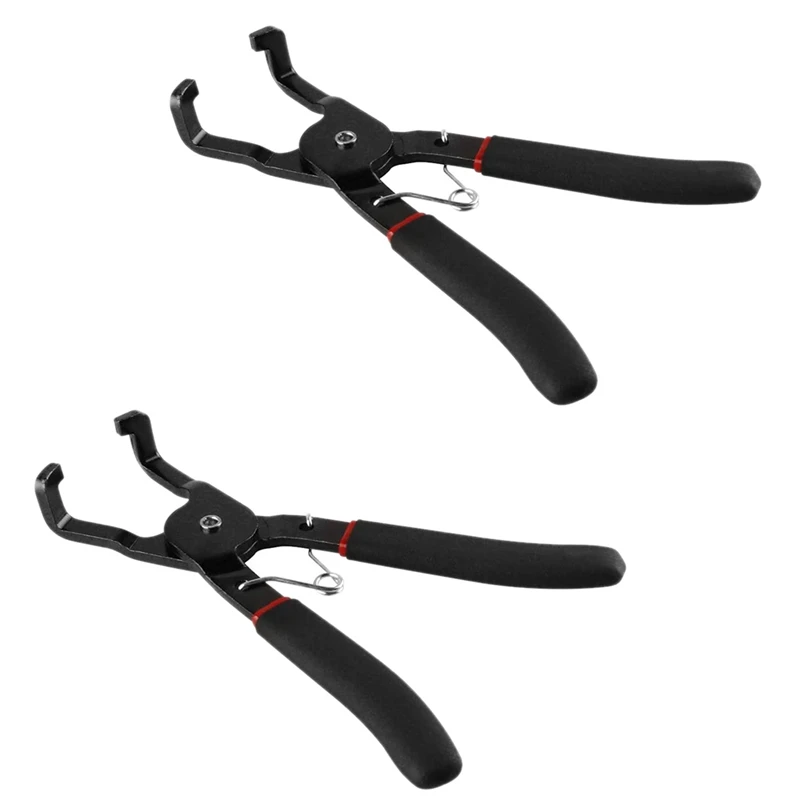 2 Pcs Areyourshop 37160 Air Conditioning Fuel Line Disconnect Tool,Disconnect Pliers,Car Auto Accessories Parts