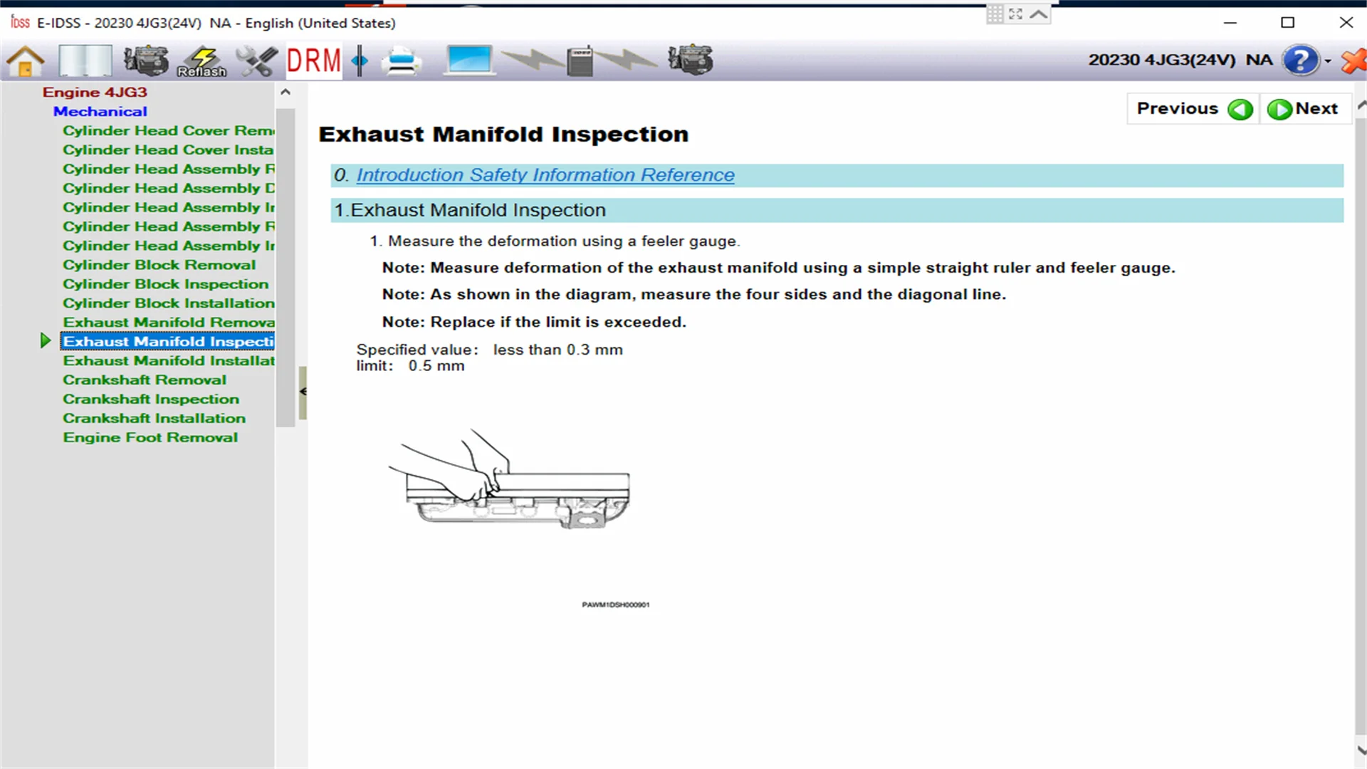 2023.04 E-IDSS Isuzu Diagnostic Service System for Isuzu engine