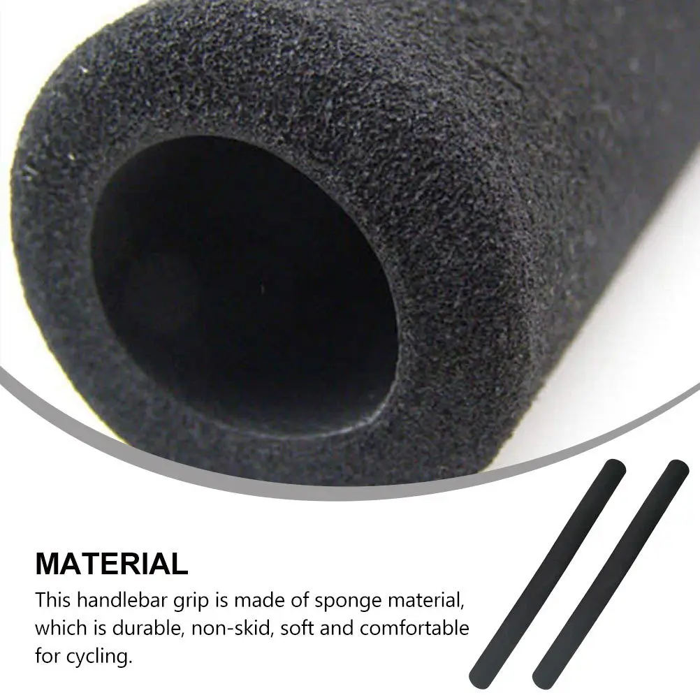 

1Pair Sponge Handlebar Sleeves Non-Slip Comfortable Bike Handle Covers Flexible Fit for Mountain Road Bike Dip Soapy Water