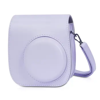 復古相機套 拍立得相機保護套 PU皮革防刮配件 適用於富士Instax Mini 12/11/9/8 8 最佳銷售 instax mini 8 相機包 - №2