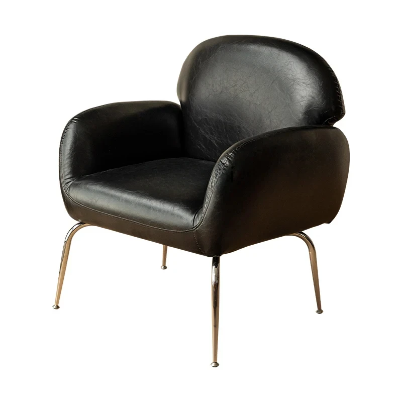 

Light luxury single sofa household living room balcony apartment reception leisure chair modern simple small household lazy sofa