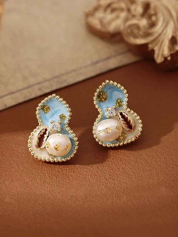 l-pearl-gourd-earrings-for-women-ele-classy-faion-jewelry-accories-uniquely-sli-ear-cuff-pieces