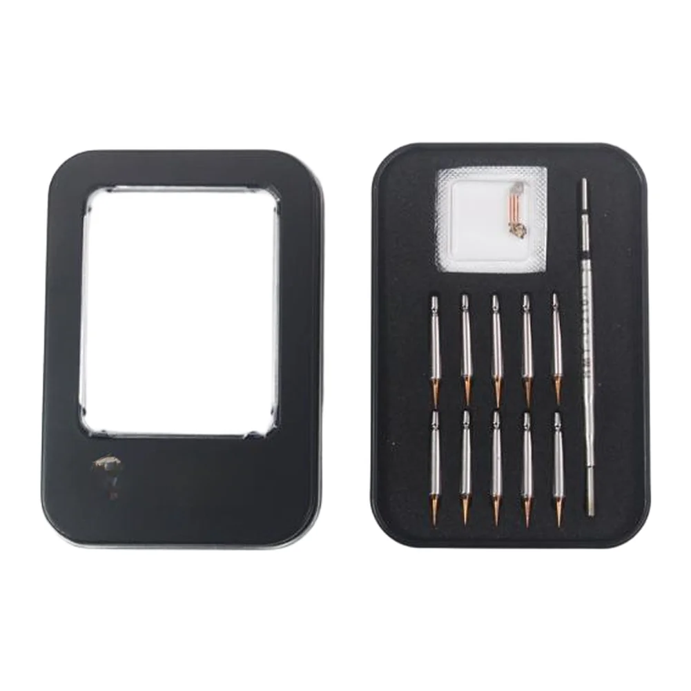 

C210 Fine Point For Soldering Iron Tip Set Supporting Controlled Solder Flow and Reduced Bridging in Fine Pitch Work