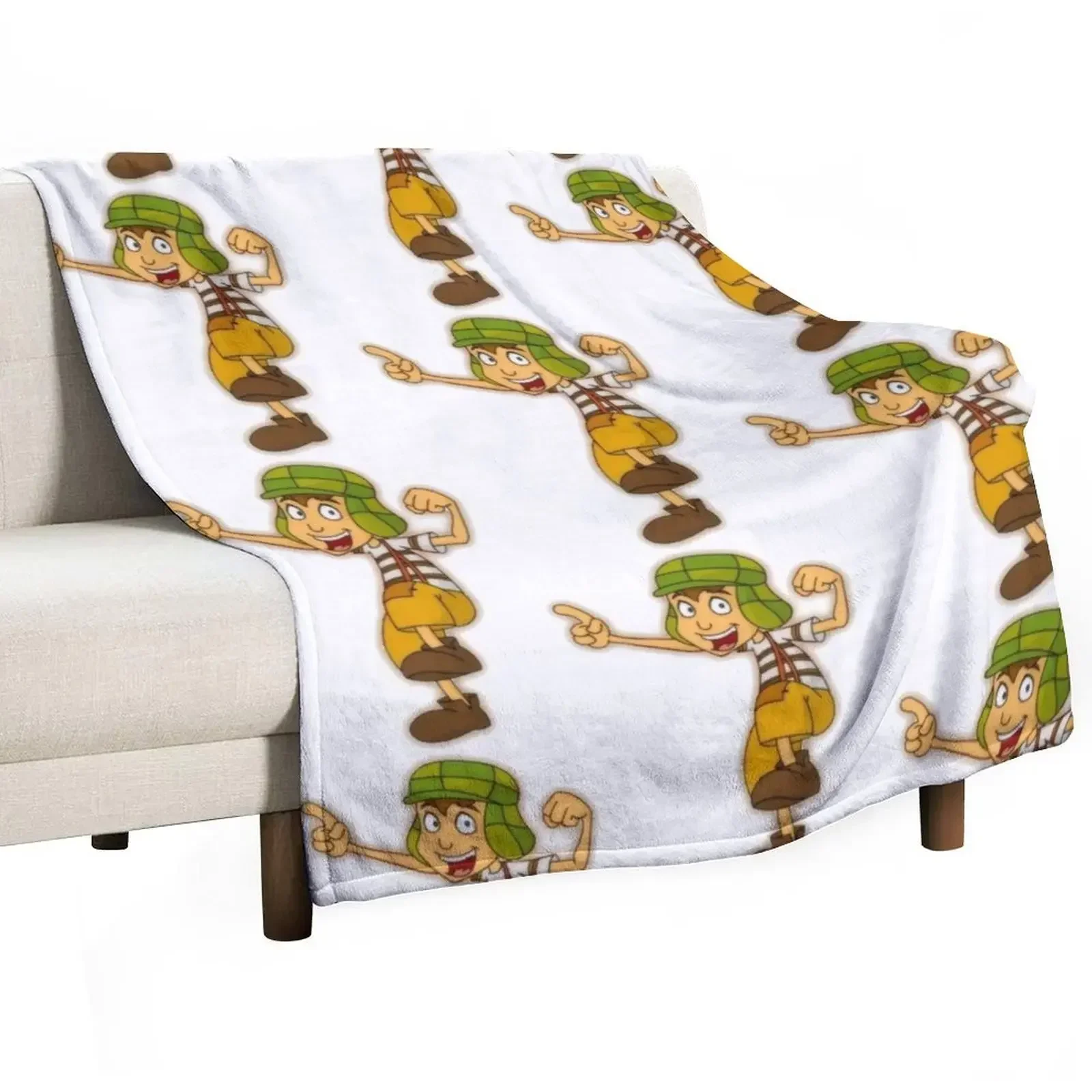 Chavo del Ocho caricatura Throw Blanket Giant Sofa Bed linens Blankets