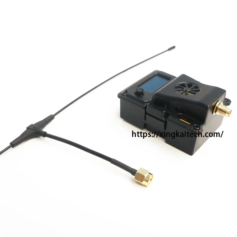 

FPV ELRS 433MHz Remote Transceiver 360-433MHz VRX VTX Adaptive Frequency Hopping Drone Component High Frequency Head Shooter